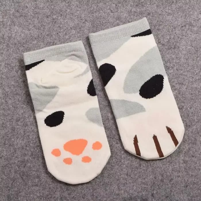 Sokken – chaussettes courtes pour femmes, pattes de chat et de chien, bonneterie basse, cheville, po