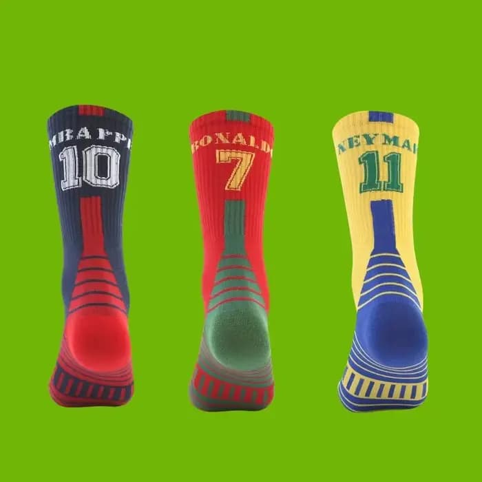 Chaussettes de sport pour hommes de haute qualité, 3 paires pour le football, le basket-ball et plus