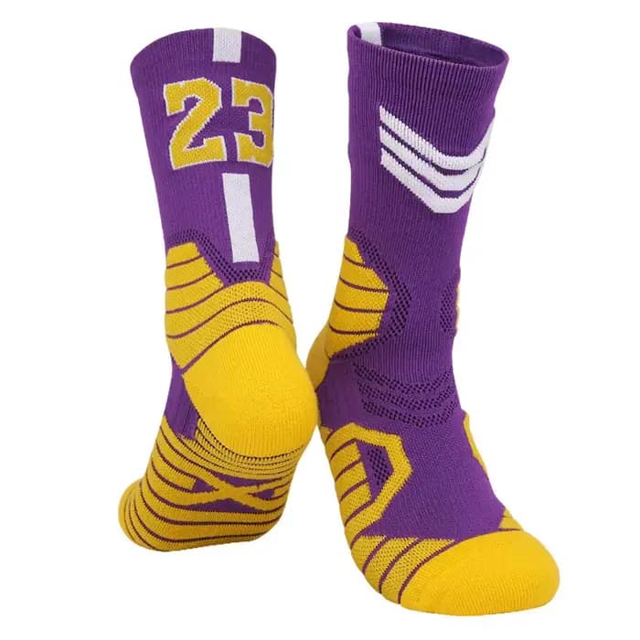 Chaussettes de basket-ball Elite pour hommes, Kobe Bryant, sport, garçons et enfants, balles Jordan,