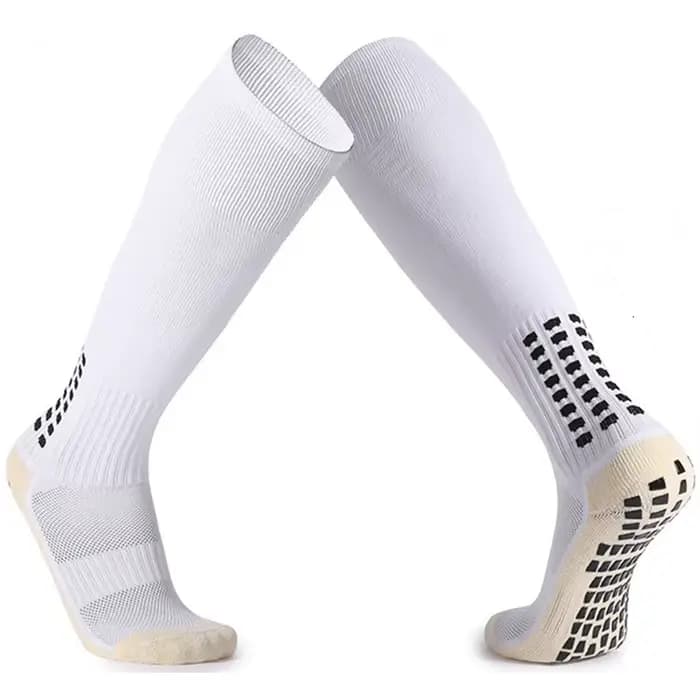 Nouvelles chaussettes de Football longues Silicone ventouse poignée anti-dérapant chaussettes de Foo