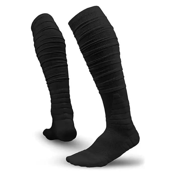 Chaussettes de sport pour hommes et femmes, chaussettes hautes au-dessus du genou, pour rugby, footb