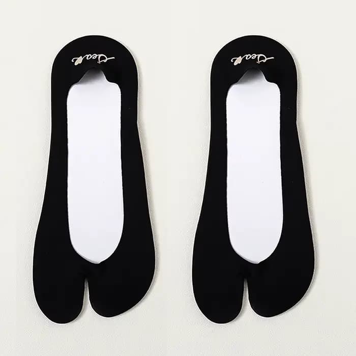 Chaussettes ultra fines à deux orteils pour femmes, parfaites pour l'été en plein air, chaussettes d