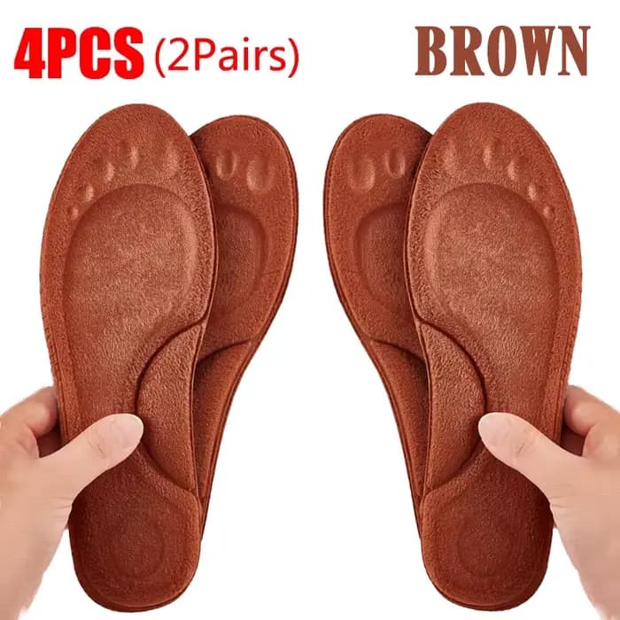 Semelles intérieures de Sport 5D pour chaussures hommes femmes déodorant coussin respirant semelles 
