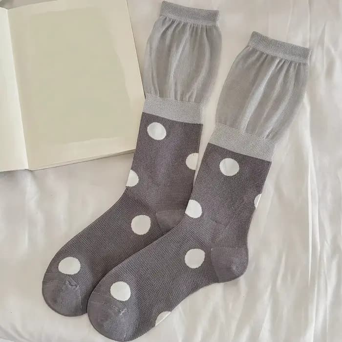 Chaussettes fines et longues pour femmes, nouvelle mode printemps-été, pour filles, douces, respiran