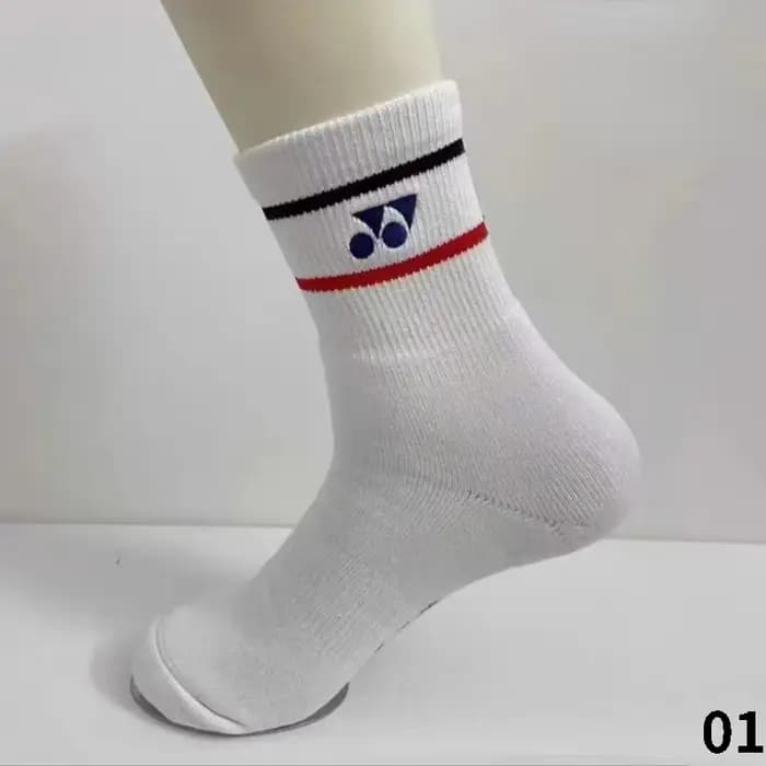 YONEX Chaussettes de badminton épaisses à fond en tissu éponge, chaussettes de sport absorbant la su