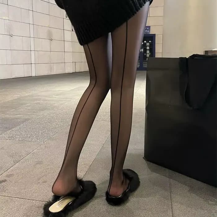 Collants d'été Sexy en Nylon sans couture pour femmes, bas de cuisse hauts, Lingerie Punk Streetwear