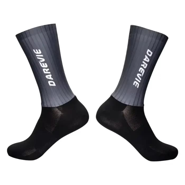 Aero Darevie chaussettes haute vitesse cyclisme chaussette Pro sport pour hommes anti-dérapant respi