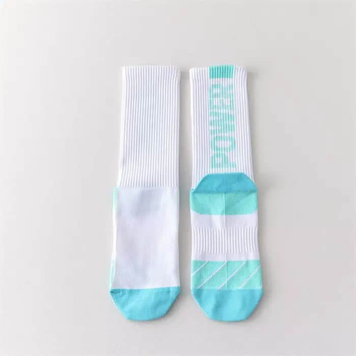 Chaussettes de sport colorées, coussin de Performance, respirantes, à séchage rapide, athlétiques, p