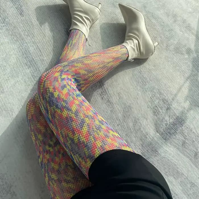 Collants colorés 2026 - Colorés, tendance, dégradés, avec des trous