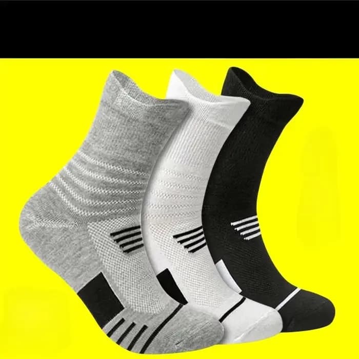3 paires de chaussettes classiques pour hommes, chaussettes de sport unisexes pour hommes, pour la c