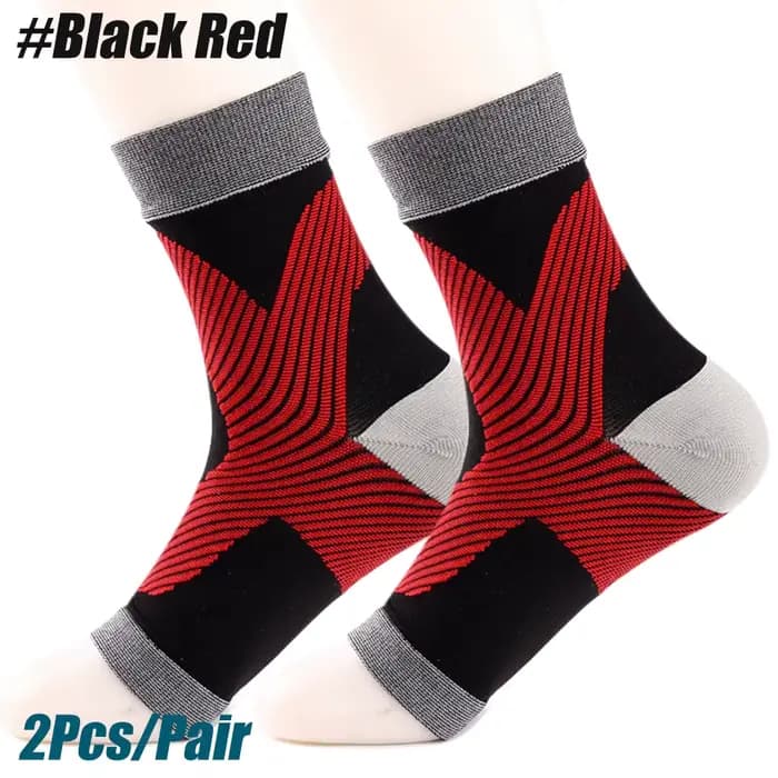 1 paire de chaussettes Nano pour neuropathie, manchon de Compression pour la cheville pour le gonfle