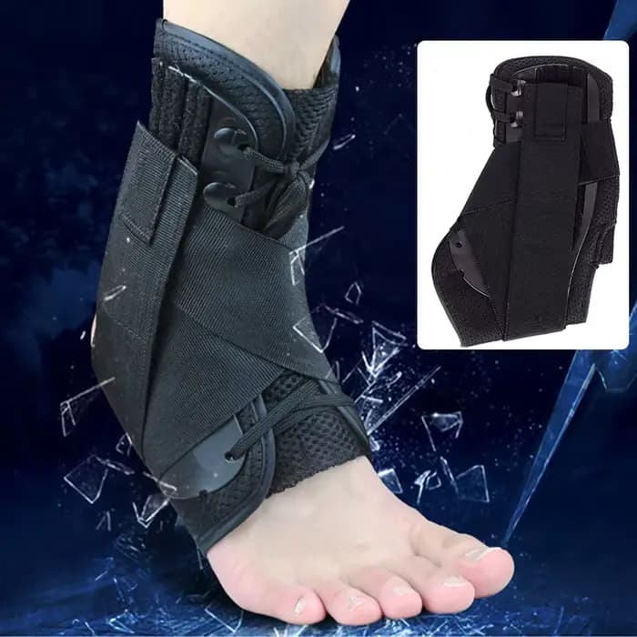 Stabilisateur de soutien de cheville, Compression de Football, chaussettes à lacets réglables, orthè