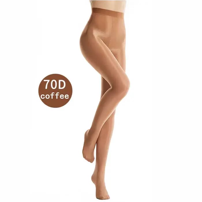Collants façonnants Slim 70D pour femmes, huile brillante, pôle brillant, Yoga, danse, aérobic, bas 