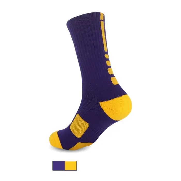 Crossborder-Chaussette de sport à compression respirante pour hommes et femmes, sur le genou, pour l