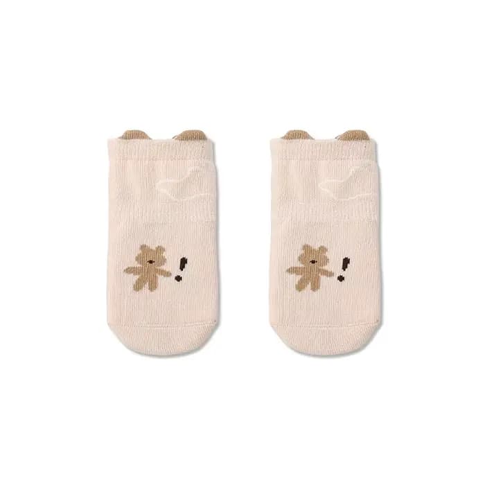 Chaussettes longues antidérapantes pour enfants, chaussettes de marche au sol, de dessin animé, pour