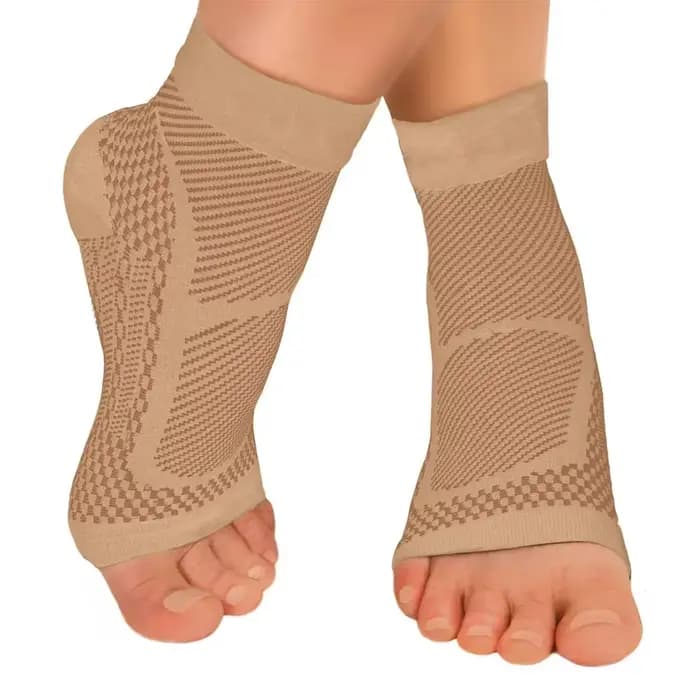 1 paire de chaussettes de Compression, soutien de la cheville, soulagement de la douleur, attelle de
