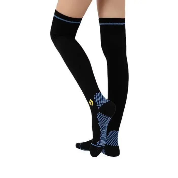 Bas de Compression au-dessus du genou, pour Marathon, escalade, randonnée, sport, Compression, en Ny