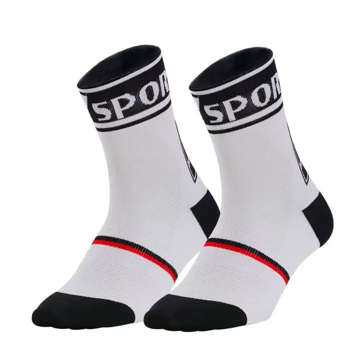 Chaussettes de sport respirantes à compression pour hommes et femmes, au-dessus du genou, fourniture