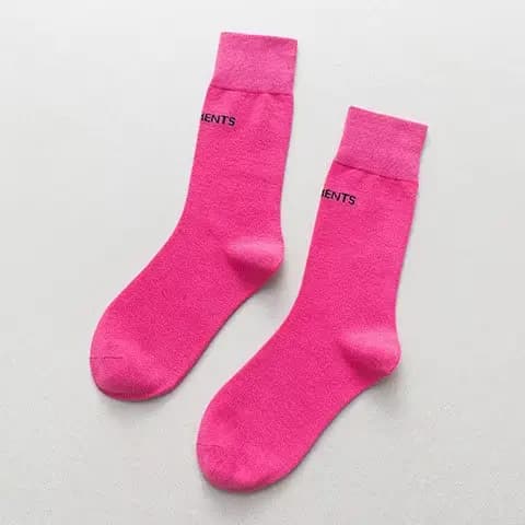 Chaussettes côtelées colorées pour femmes, chaussettes douces, chaussettes féminines, chaussettes à 