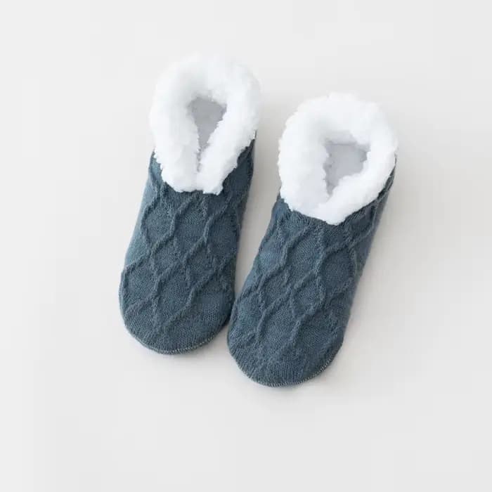 1 paire automne hiver maison réchauffement femmes chaussettes corail polaire tapis chaussettes pas d