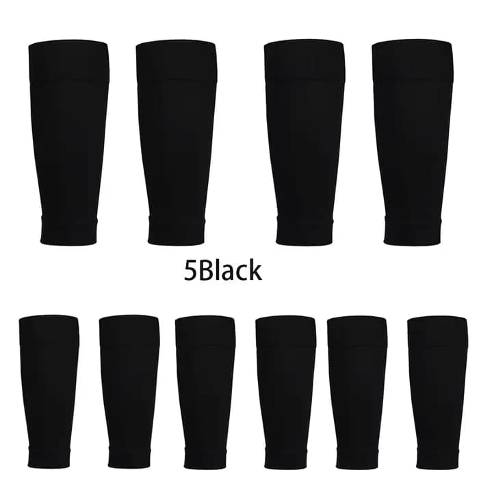 5 paires de chaussettes de sport pour hommes, basket-ball, Football, protège-tibia pour adultes, com
