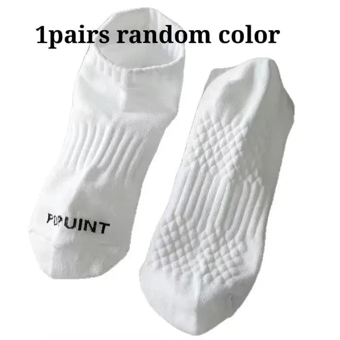 Chaussettes de sport blanches pour hommes, 5 paires, chaussettes athlétiques respirantes à coupe bas