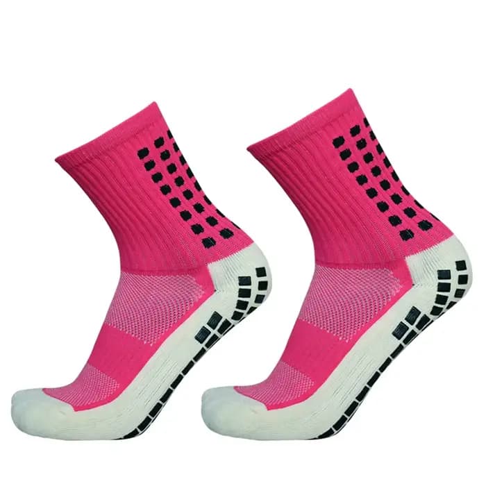 Chaussettes de football antidérapantes en silicone pour hommes et femmes, chaussettes de sport, calc
