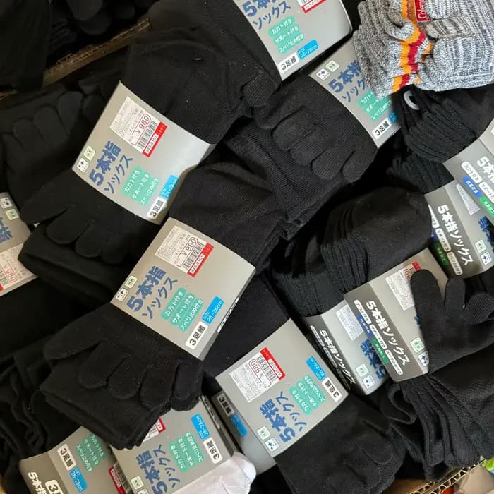 Chaussettes à Cinq Doigts pour Homme, en Coton Respirant, Absorption de la Sueur, à la Mode, Collect