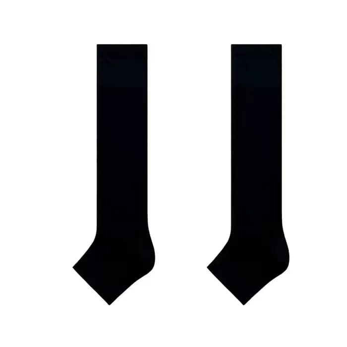 Printemps été glace soie Ultra-mince Jk mollet chaussettes femmes confortable respirant demi-paume L