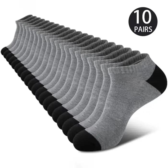 10 paires de chaussettes de course de sport pour hommes de haute qualité pour le printemps et l'été 