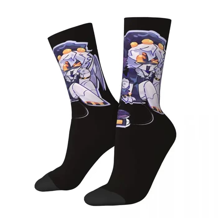 Chaussettes unisexes en fibre de polyester, impression 3D heureuse, style de rue, Drones de meurtre,