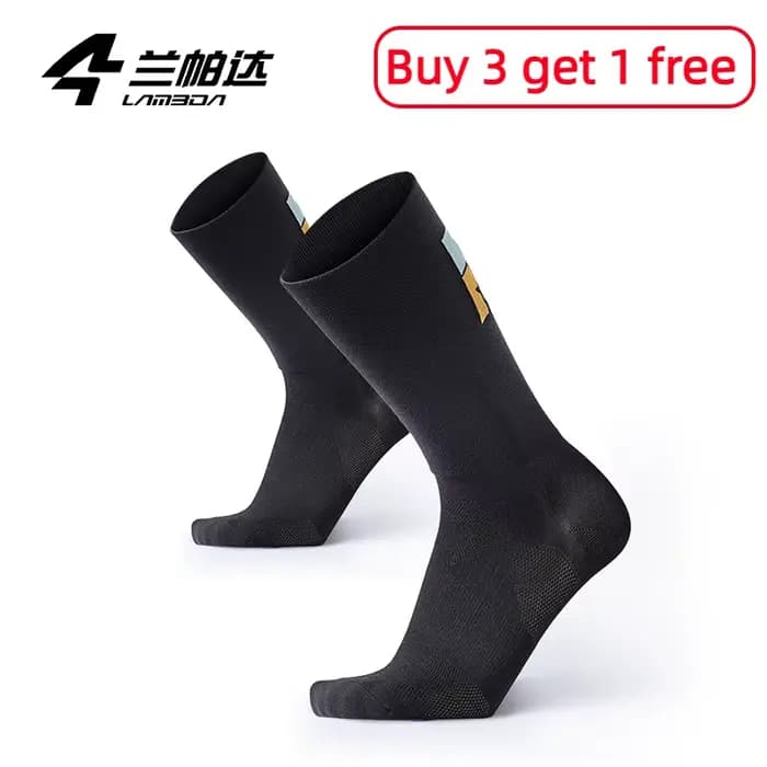 LAMEDA-Chaussettes de sport pour homme et femme, respirantes, confortables, à haute élasticité, pour