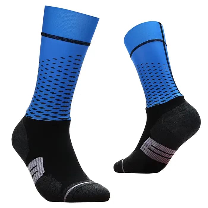 Chaussettes de compression coordonnantes pour homme et femme, accessoire de sport professionnel pour