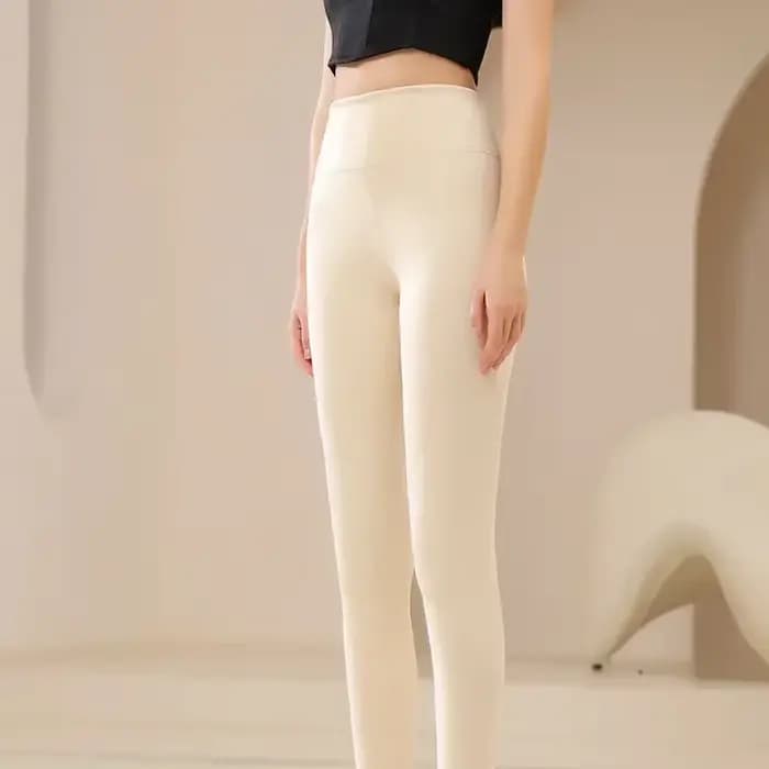 Collants thermiques d'hiver pour femmes, doublure polaire, collants en velours transparent, Leggings