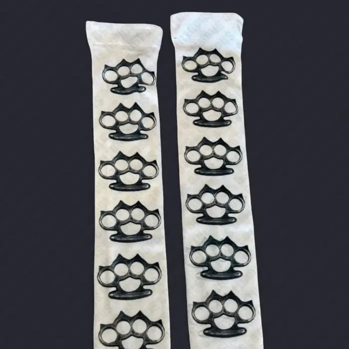 Punk Emo Girl – chaussettes hautes au dessus du genou pour femmes, mignonnes, pour intérieur et exté