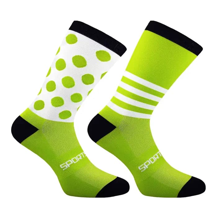 Chaussettes de cyclisme respirantes et évac80-l'humidité, vêtements professionnels, chaussettes de s