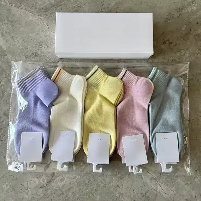 Chaussettes décontractées en coton peigné de haute qualité pour hommes et femmes LemonMen, à manches