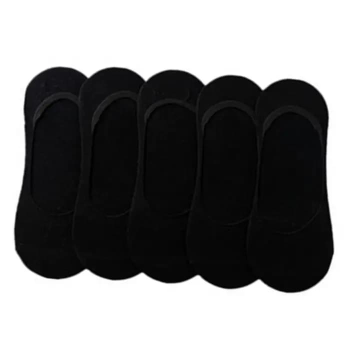 Chaussettes de sport coordonnantes unisexes, socquettes de course invisibles, en silicone, solides, 