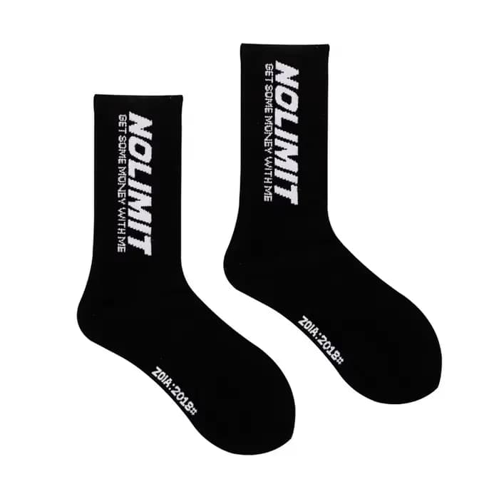 Chaussettes mi-mollet en coton pour hommes et femmes, chaussettes longues, chaussettes respirantes, 