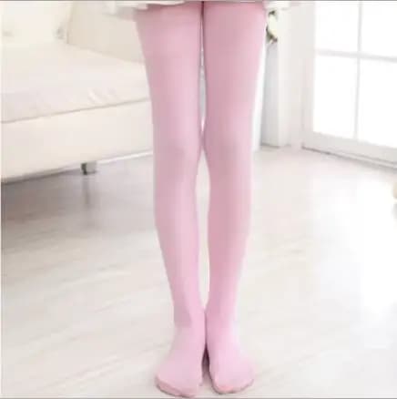 Collants en coton doux pour enfants filles, chaussettes de Ballet fines, chaussettes de danse noires