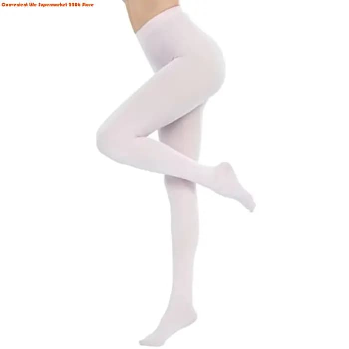 Collants Semi-oppaques pour femmes, couleur unie, haute élasticité, résistant aux chocs, haut de con