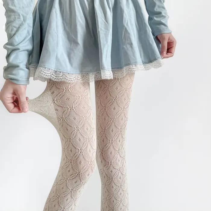 Maille résille bas collants évider dentelle Lingerie mince bas femmes collants femme bonneterie Sexy
