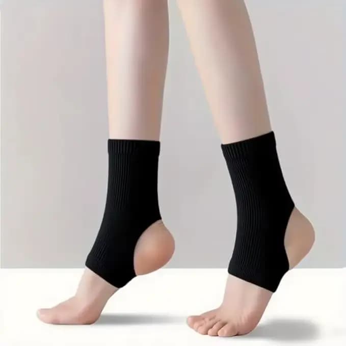 Chaussettes de cheville à Compression respirantes, évacuant l'humidité, de Yoga, élastiques, attelle