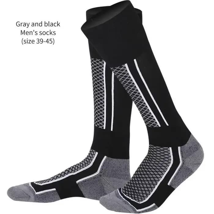 1 paire de bas de Ski chauds d'hiver, chaussettes de randonnée épaisses pour femmes et hommes, Anti-