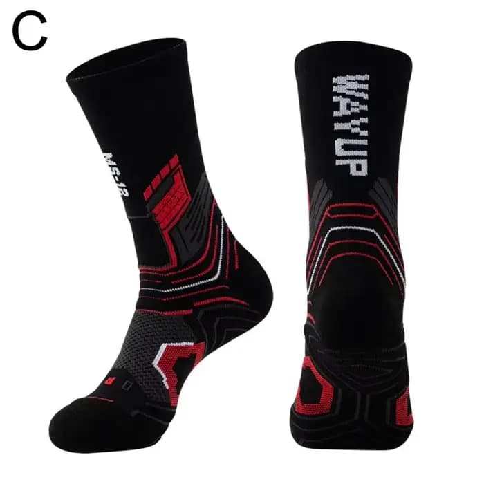 Chaussettes de sport de basket-ball pour hommes, genou haut, épaissi, astronomique, serviette, enfan
