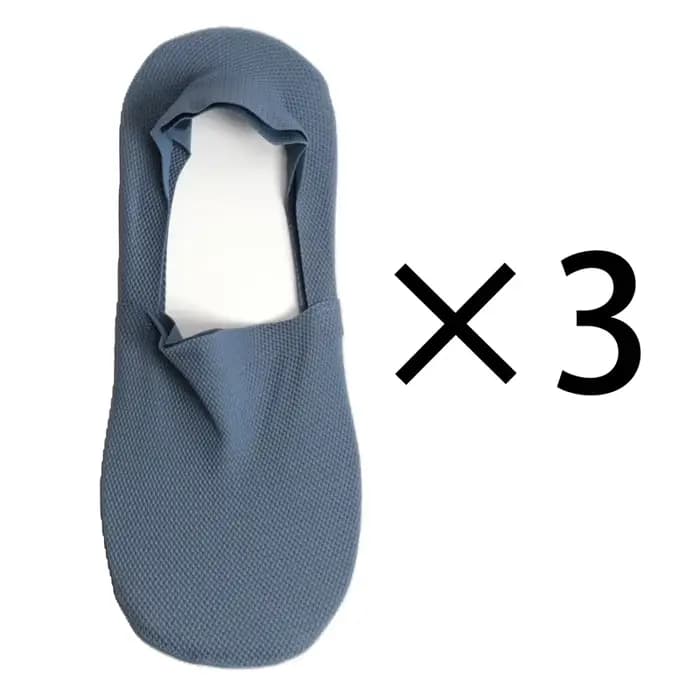 3 paires/ensemble de chaussettes courtes invisibles en silicone antidérapantes pour hommes, chausset