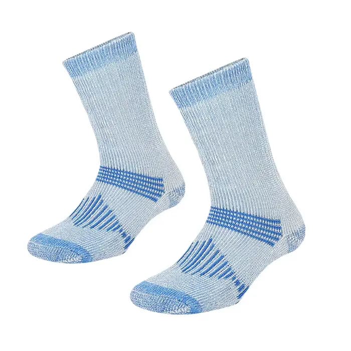 Chaussettes en laine mérinos épaisses et chaudes pour la randonnée, chaussettes de sport en laine po