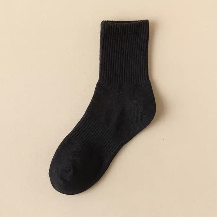 Chaussettes mi-longues pour hommes, couleurs chaudes pour toutes les saisons, ceinture de sport pour