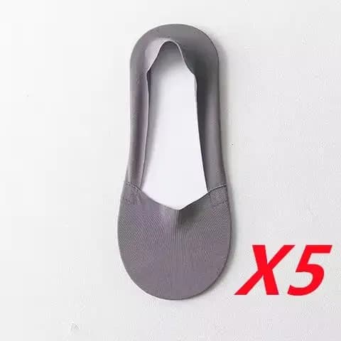 5 paires de chaussettes pour femmes, de haute qualité, assorties, décontractées, été, fond en coton 
