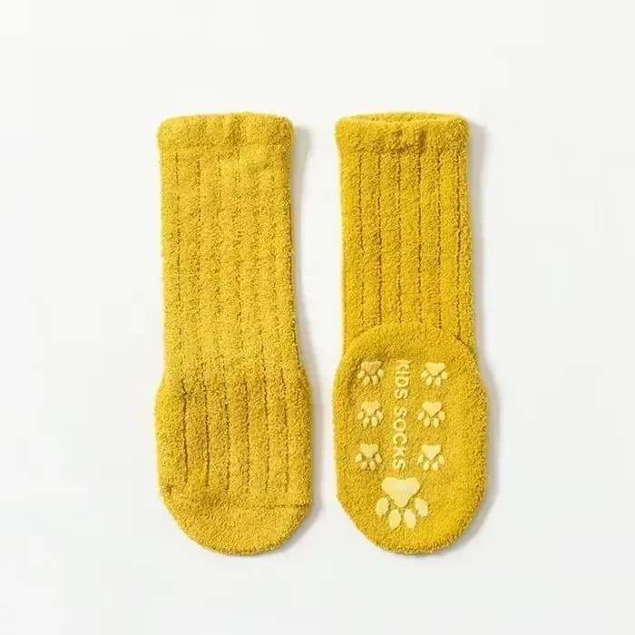 Chaussette chaude pour bébé, simplicité, couleur unie, pour enfant en bas âge, garçon et fille, inté